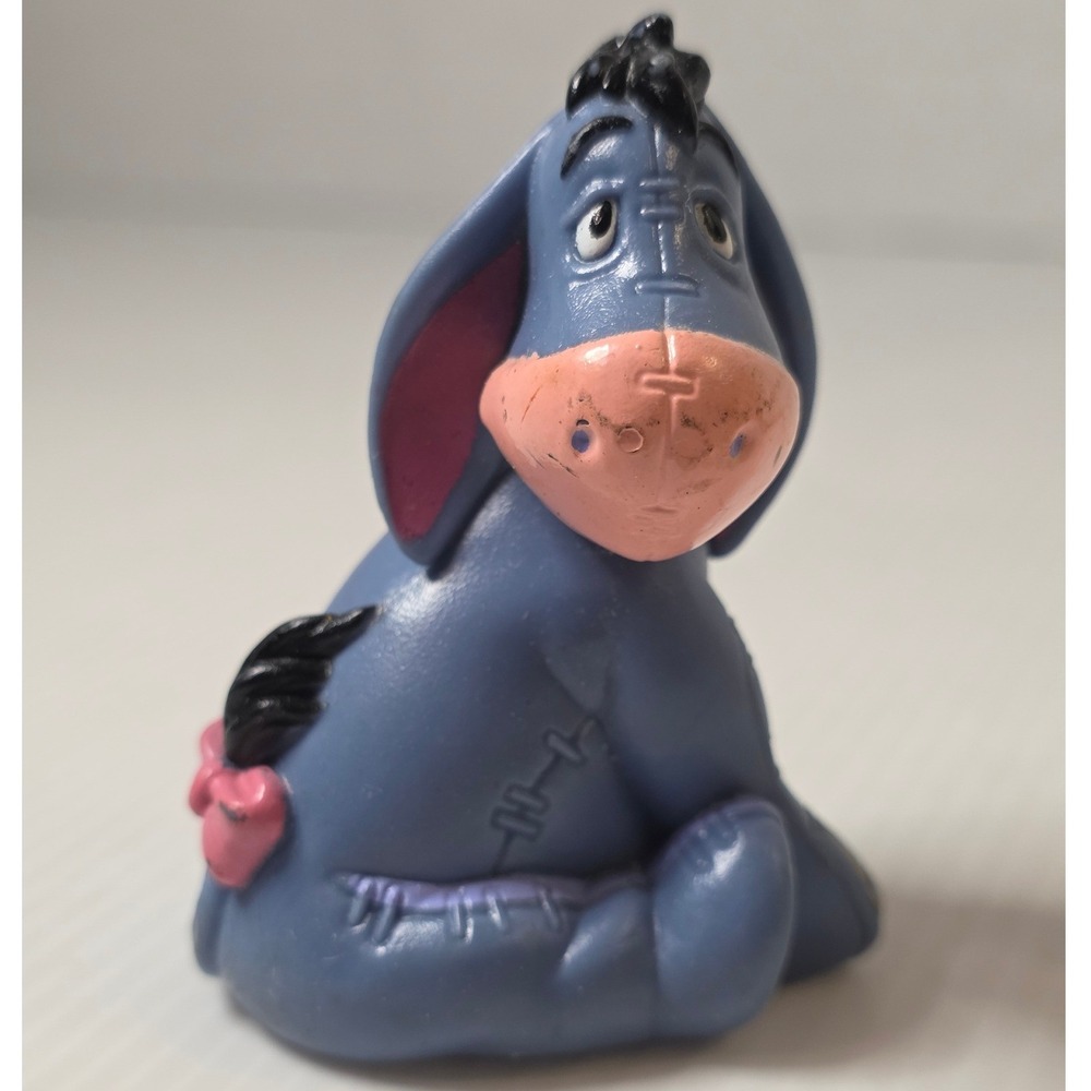 Disney Eeyore‎ PVC Figure Small Blue Fair Winnie the Pooh Collectible Toy